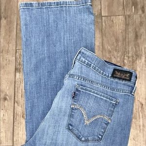 Women's Levi's 515 31/30 Light wash jeans
